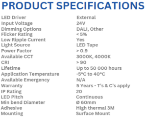 10.5W/M COB LED TAPE screenshot 2026 09 28 122754